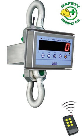 Kranwaage aus Edelstahl Serie MCW09 Professional