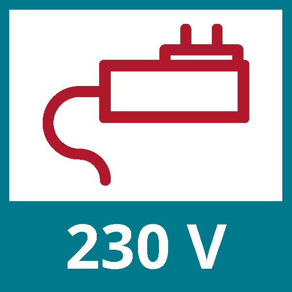 Serienmäßig 230V Serienmäßig 230V