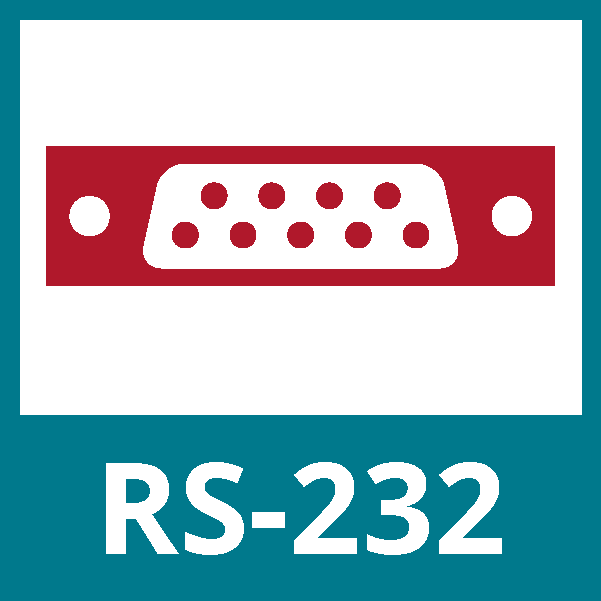 Serienmäßig RS-232